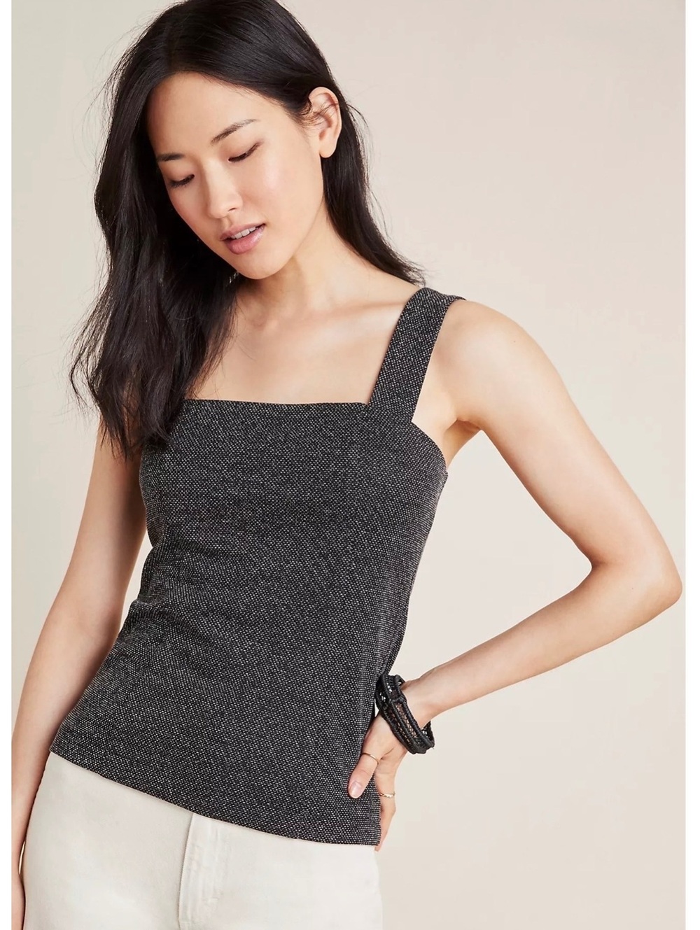 Anthropologie ‘Sunday in Brooklyn’ Marie Smocked Tank | Sz. M